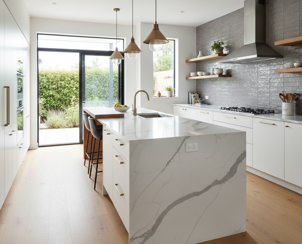 キッチンの種類の1つ。読者がイメージする参考材料。
