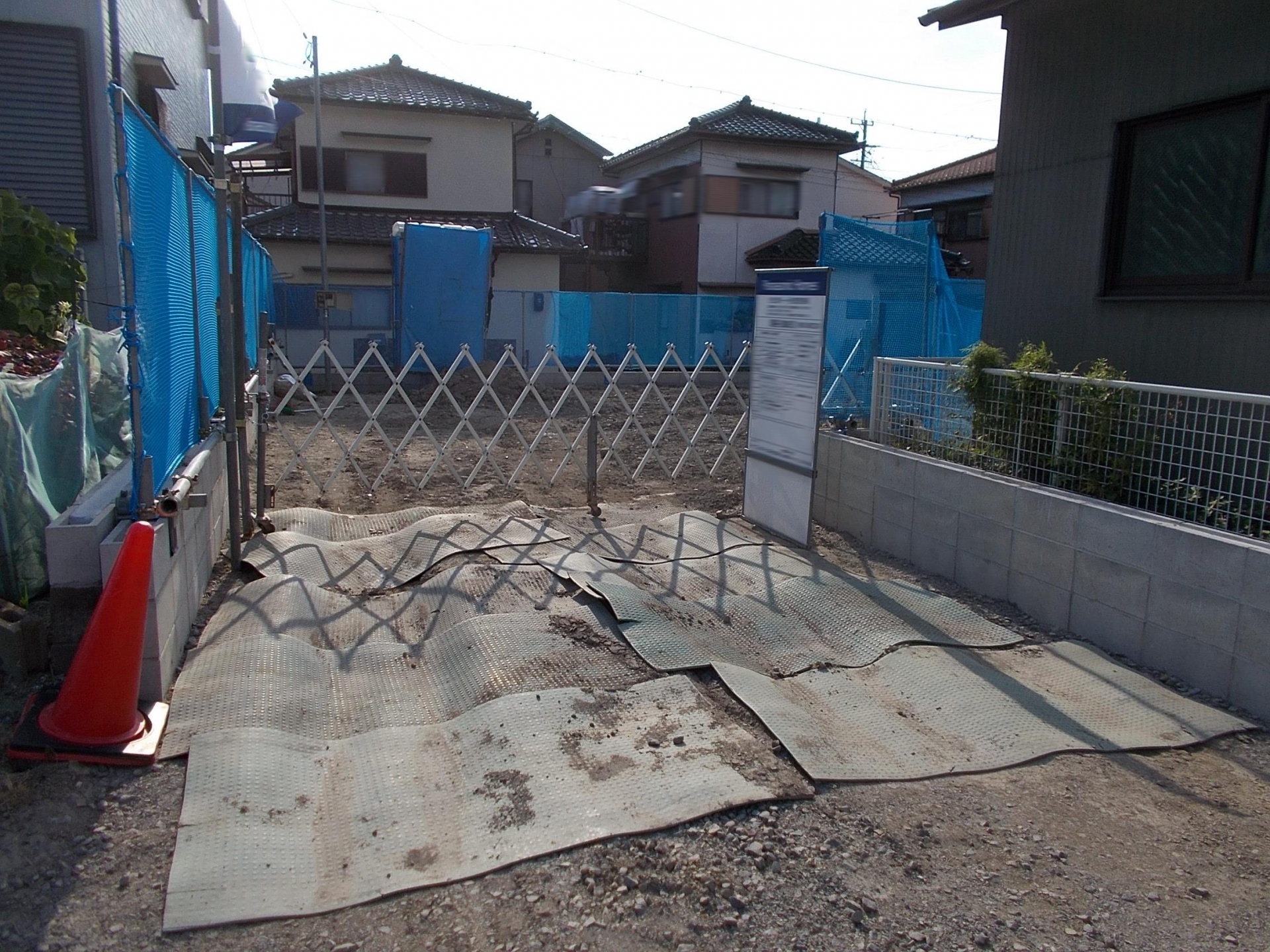 旗竿地の写真。記事テーマと合致。